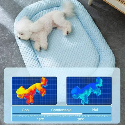 CoolCloud | Cooling Pet Mat with Breathable Material | Cloud-Shaped Design for Summer Comfort 6