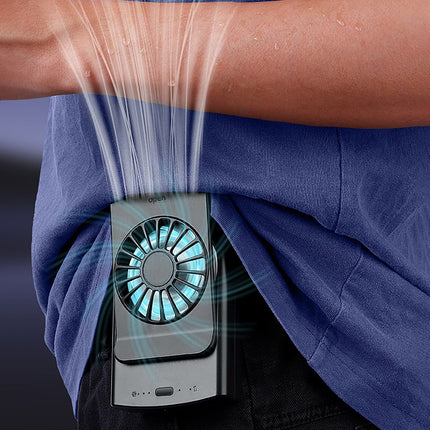 Cool Breeze | Portable Waist Fan with Bladeless Design | Hands-Free Cooling Solution for Hot Days 1