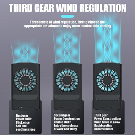 Cool Breeze | Portable Waist Fan with Bladeless Design | Hands-Free Cooling Solution for Hot Days 2