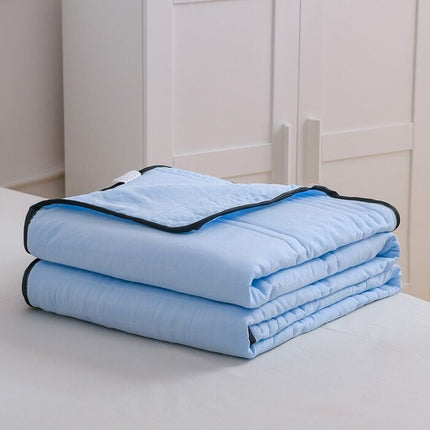 Cool Comfort | Cooling Blanket with Lightweight Silk Fabric | Breathable Design for Refreshing Sleep 4