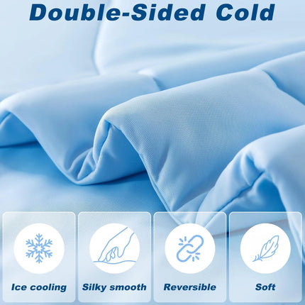 Cool Sleep Bedding | Lightweight Cooling Comforter with Q Max 0.4 Technology | Breathable Design for Year-Round Comfort 2