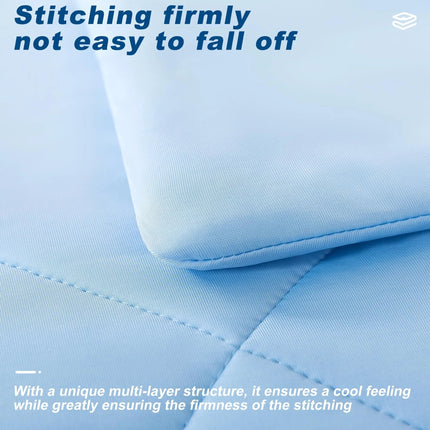 Cool Sleep Bedding | Lightweight Cooling Comforter with Q Max 0.4 Technology | Breathable Design for Year-Round Comfort 3