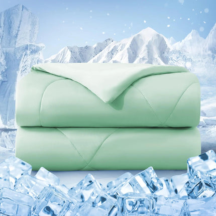 Cool Sleep Bedding | Lightweight Cooling Comforter with Q Max 0.4 Technology | Breathable Design for Year-Round Comfort 7