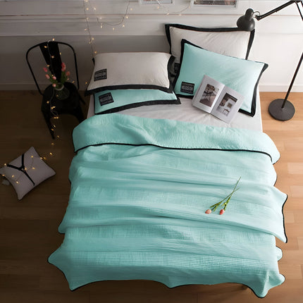 Cool Touch Blanket | Breathable Summer Blanket with Heat Dissipation Technology | Lightweight Fabric for Comfortable Sleep 4