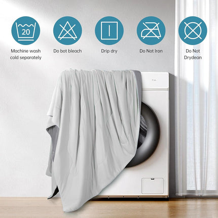 Cooling Blanket Collection | Advanced Q-Max Fabric with Dual-Sided Design | Ideal Cooling Blanket for Hot Sleepers 6