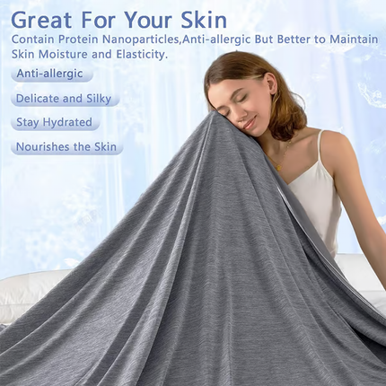 Cooling Blanket Collection | Lightweight Cooling Blanket with Dual-Sided Design | Perfect for Hot Sleepers and Night Sweats 5