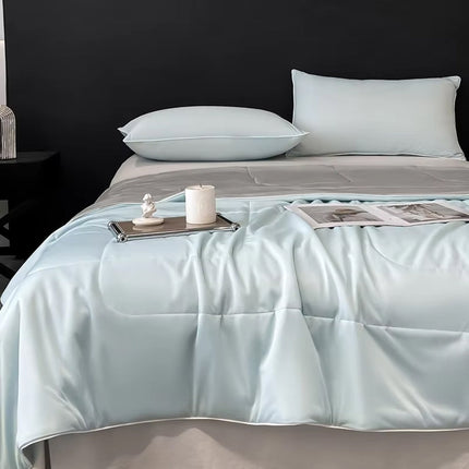 Cooling Blanket | Advanced Q-Max Fabric with Double-Sided Design | Temperature Regulation for Hot Sleepers 10
