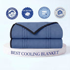 Navy Blue / Double (60 x 79 inch)