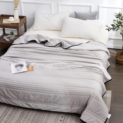 Cooling Blanket | Lightweight Breathable Bedding Throw with Temperature Control | Ideal for Comfortable Sleep 6