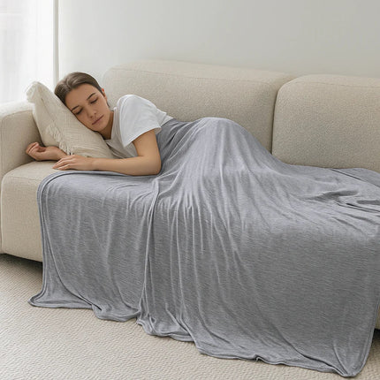 Cooling Blanket | Lightweight Breathable Fabric for Hot Sleepers | Ideal for Comfortable Sleep 2
