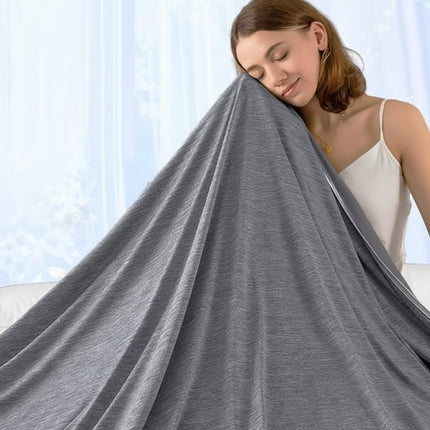 Cooling Blanket | Lightweight Breathable Fabric for Hot Sleepers | Ideal for Comfortable Sleep 4