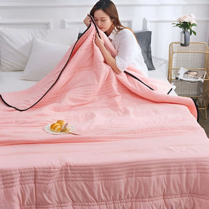 Cooling Blanket | Lightweight Breathable Fabric with Temperature Control | Ideal for Comfortable Sleep 2
