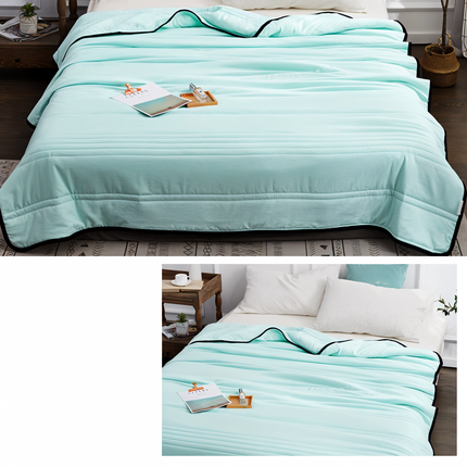 Cooling Blanket | Lightweight Breathable Fabric with Temperature Control | Ideal for Comfortable Sleep 4