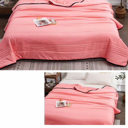 Cooling Blanket | Lightweight Breathable Fabric with Temperature Control | Ideal for Comfortable Sleep 5
