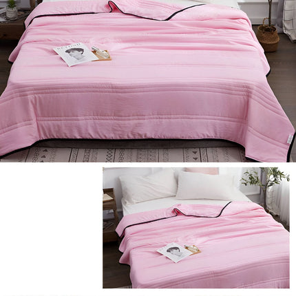 Cooling Blanket | Lightweight Breathable Fabric with Temperature Control | Ideal for Comfortable Sleep 6