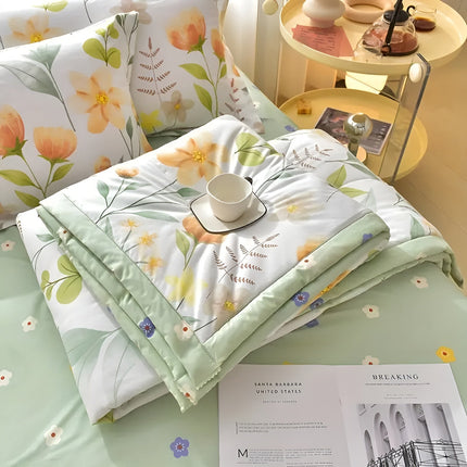 Cooling Blanket for Bed with Soft Cotton Fabric | Lightweight & Breathable for Hot Sleepers 3
