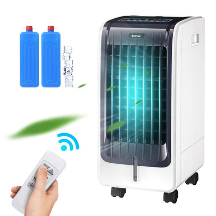 Cooling Breeze | Portable Air Conditioner with 3 Speed Settings & Timer | Efficient Evaporative Cooler for Comfort 5