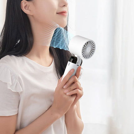Cooling Breeze | Portable Fan with 3 Speed Settings & Ice Compress Function | Versatile Handheld, Desktop, and Hanging Design for Instant Cooling Relief 6