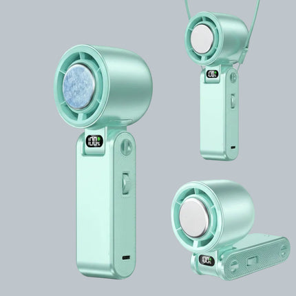 Cooling Breeze | Portable Misting Fan with Ice Cooling Technology | Adjustable Turbo Speeds for Instant Relief 8