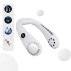 Cooling Breeze | Portable Neck Fan with Rechargeable Battery | Lightweight Design for Instant Relief 0