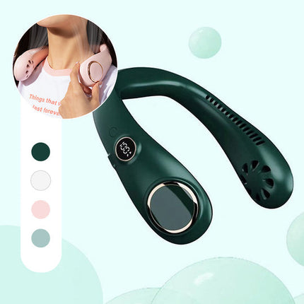 Cooling Breeze | Portable Neck Fan with Rechargeable Battery | Lightweight Design for Instant Relief 2