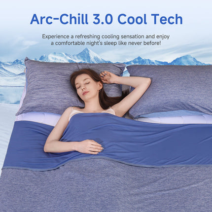 Cooling Comfort | Bedding Set with Advanced Cooling Technology | Breathable Cotton for Year-Round Sleep 3