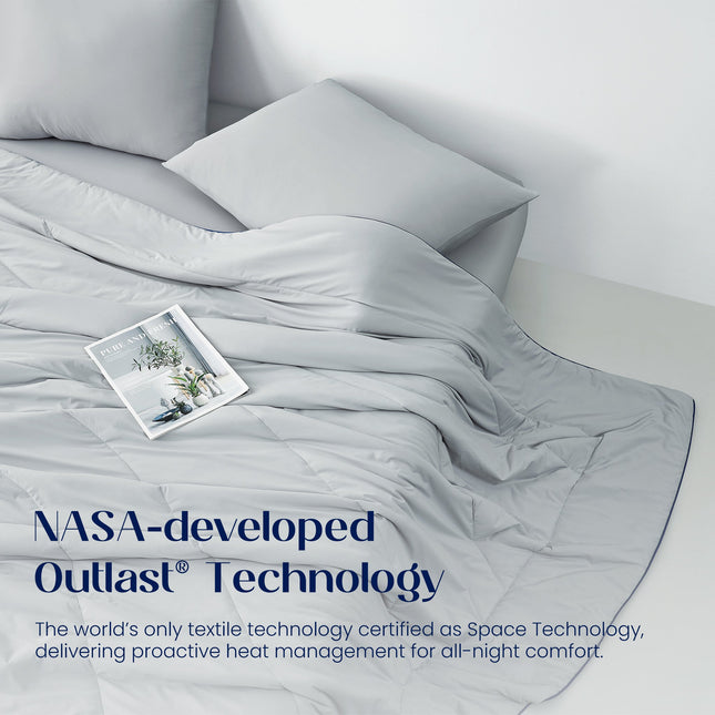 Cooling Comforter | Deep Sleep Comforter with NASA Technology | Temperature Regulating for Ultimate Sleep Comfort 1