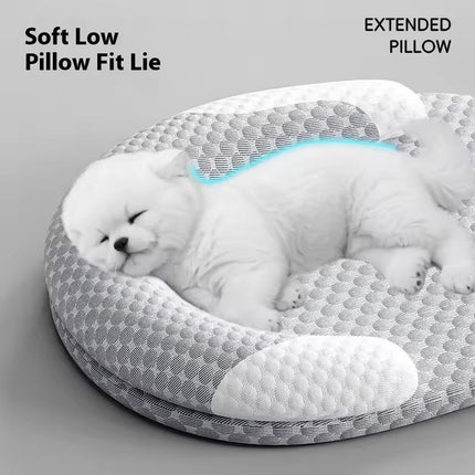 Cooling Dog Bed | Dog Cooling Mat with Advanced Cooling Fiber Technology | Waterproof & Easy to Clean for Instant Comfort 1