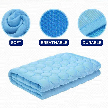 Cooling Dog Bed | Pressure-Activated Cooling Pad for Instant Relief - Lightweight & Portable for Dogs 2
