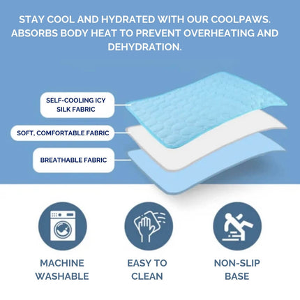 Cooling Dog Bed | Pressure-Activated Cooling Pad for Instant Relief - Lightweight & Portable for Dogs 5