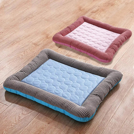 Cooling Dog Mat | Breathable Fabric with Non-Slip Base | Ultimate Comfort for Hot Summer Days 5