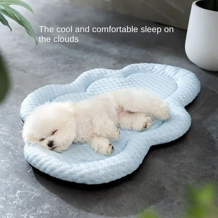 Cooling Dog Mat | Temperature-Regulating Fibers with Soft Design | Comfortable Pet Bed for All Seasons 4