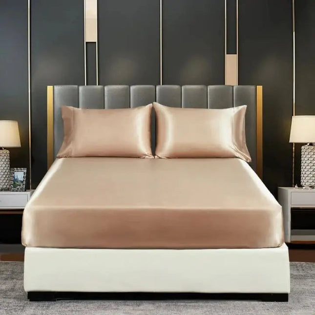 Cooling Duvet Cover Set | Ice-Silk Fabric with Deep Tuck-in Design | Soft and Breathable for Comfortable Sleep 0