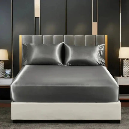 Cooling Duvet Cover Set | Ice-Silk Fabric with Deep Tuck-in Design | Soft and Breathable for Comfortable Sleep 2