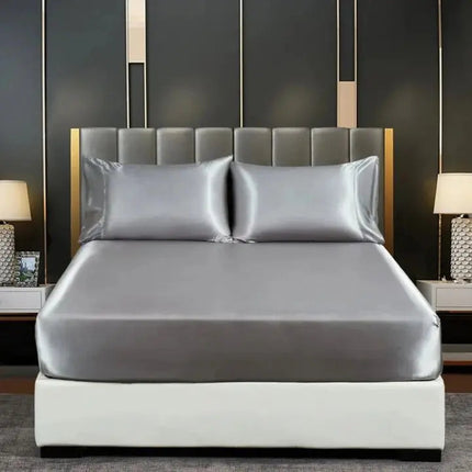 Cooling Duvet Cover Set | Ice-Silk Fabric with Deep Tuck-in Design | Soft and Breathable for Comfortable Sleep 3