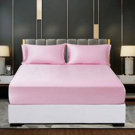 Cooling Duvet Cover Set | Ice-Silk Fabric with Deep Tuck-in Design | Soft and Breathable for Comfortable Sleep 4