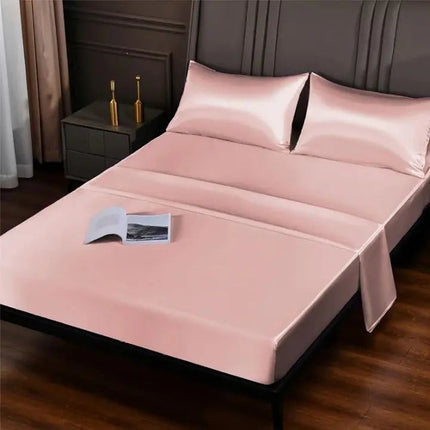 Cooling Duvet Cover Set | Ice-Silk Fabric with Deep Tuck-in Design | Soft and Breathable for Comfortable Sleep 6