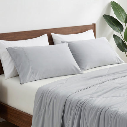 Cooling Essentials | Cooling Pillowcases Set with Japanese Fabric | Breathable Design for Hot Sleepers 0
