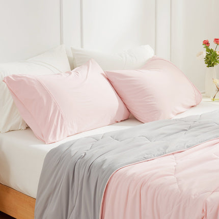 Cooling Essentials | Cooling Pillowcases Set with Japanese Fabric | Breathable Design for Hot Sleepers 15