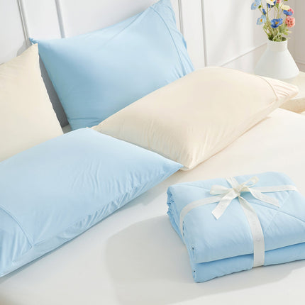 Cooling Essentials | Cooling Pillowcases Set with Japanese Fabric | Breathable Design for Hot Sleepers 6