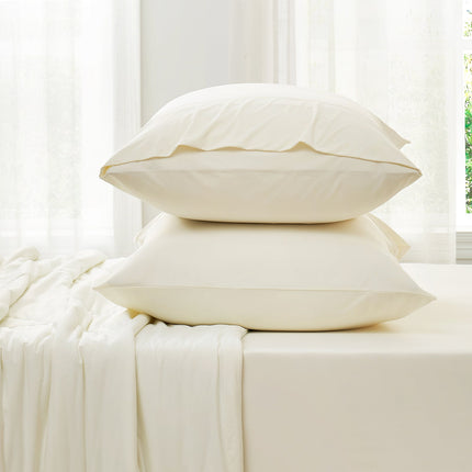 Cooling Fitted Sheet Set | Advanced Japanese Fabric with Deep Pockets | Breathable Bedding for Hot Sleepers 6