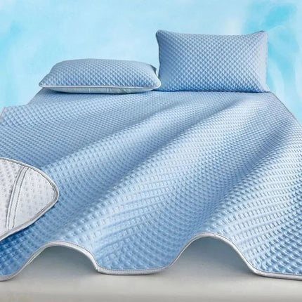 Cooling Mattress Pad with Breathable Ice Silk Fabric | Soft Design for Comfortable Summer Sleep 2