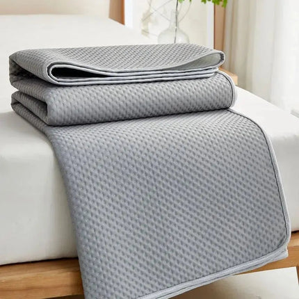 Cooling Mattress Pad with Breathable Ice Silk Fabric | Soft Design for Comfortable Summer Sleep 6