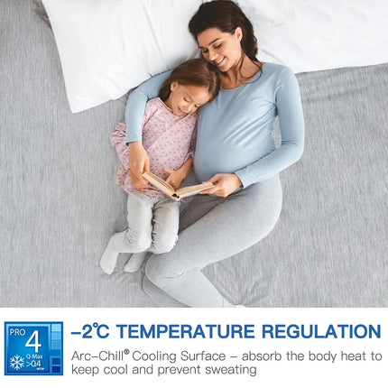 Cooling Mattress Protector | Waterproof Design with Arc-Chill Technology | Hypoallergenic for All-Night Comfort 6