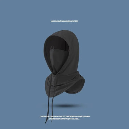 Cooling Multifunction Balaclava Mask with UPF 50 Sun Protection | Lightweight Ice Silk for Outdoor Comfort 5