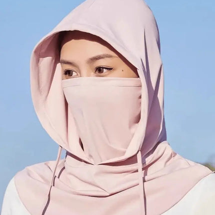 Cooling Multifunction Balaclava Mask with UPF 50 Sun Protection | Lightweight Ice Silk for Outdoor Comfort 6