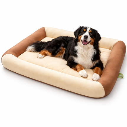 Cooling Pet Bed | Waterproof Dog Bed with Breathable Technology | Cozy Retreat for Optimal Comfort 4