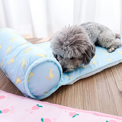Cooling Pet Mat | Self-Cooling Fabric with Plush Cushion | Comfortable Bed for Dogs and Cats 5