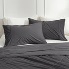 Cooling Pillowcases | Charcoal Grey Fabric with Japanese Technology | Breathable Design for Hot Sleepers 0