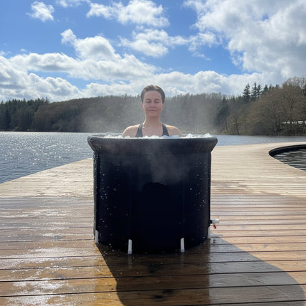 Cooling Portable Ice Bath | Foldable Insulated Tub for Muscle Recovery 0